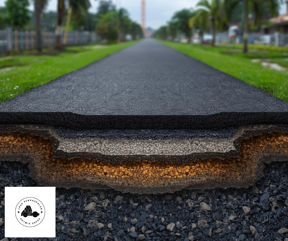 standar ketebalan aspal jalan perumahan